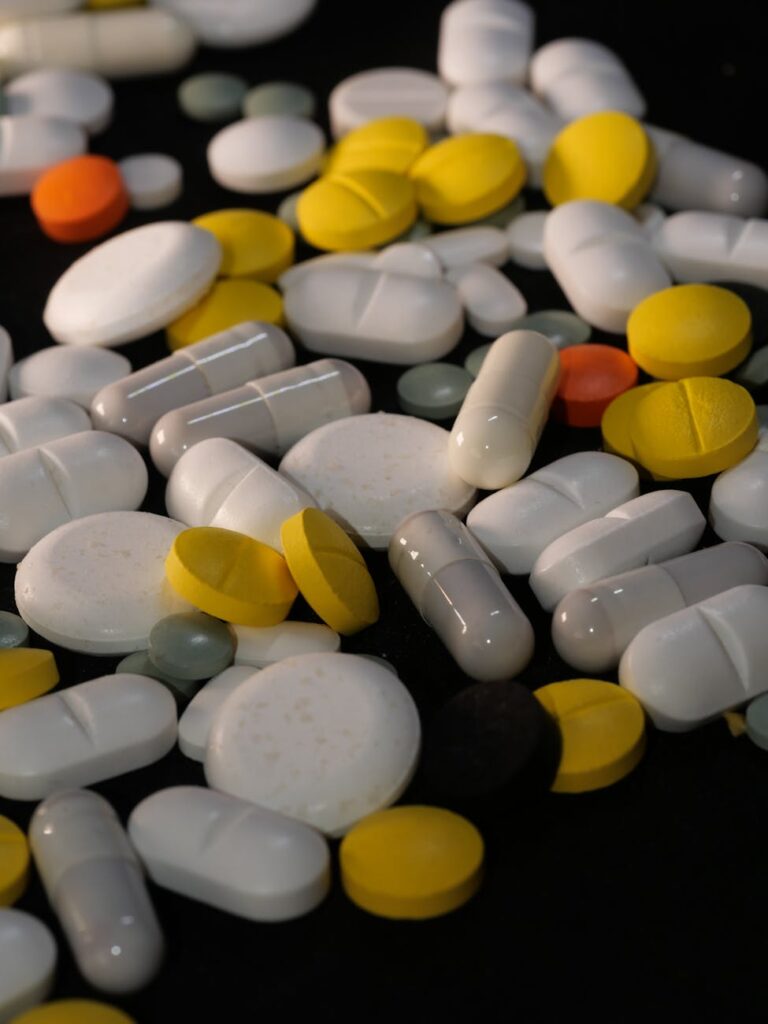 close up shot of medicines FDA