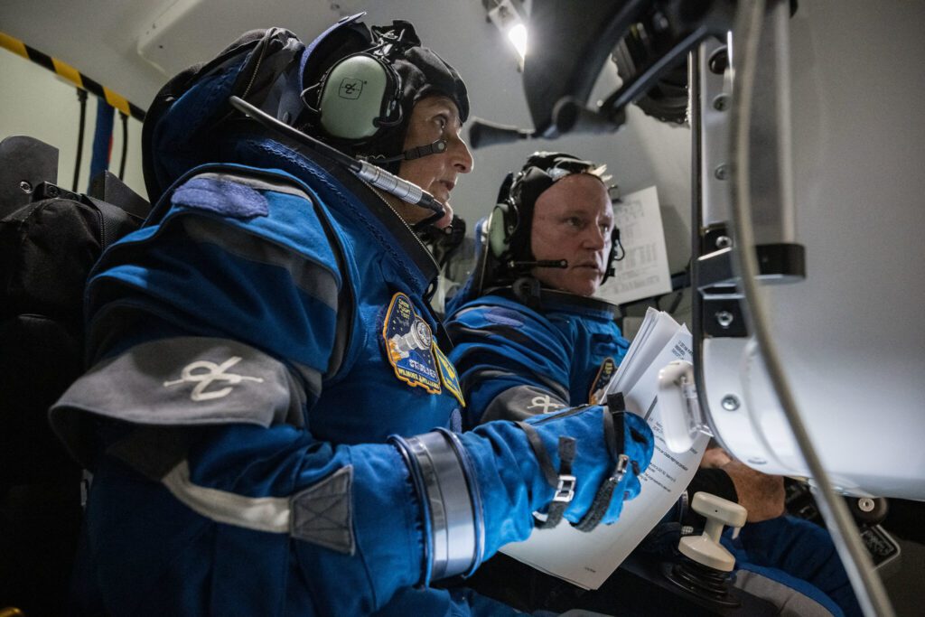 "NASA's Starliner Crew Flight briefing image"