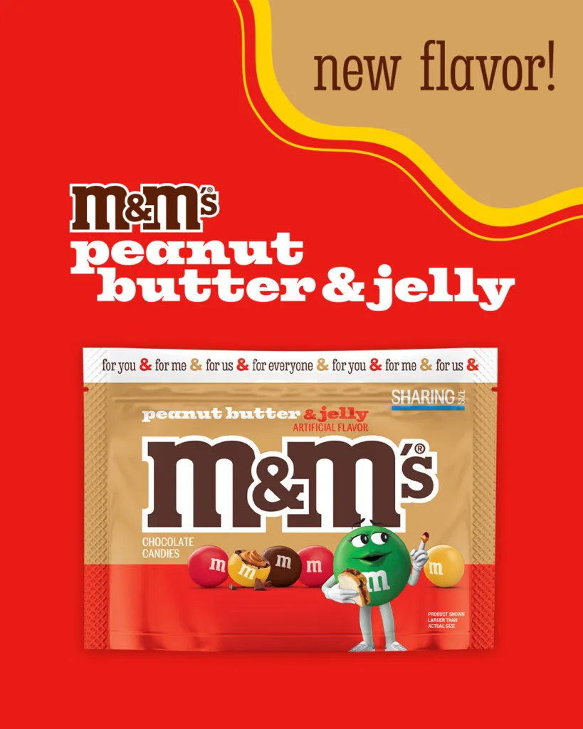 M&M'S Peanut Butter & Jelly