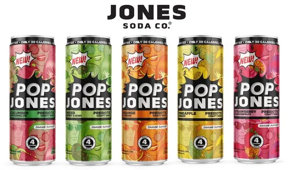 Discover the bold flavors of Pop Jones! 🍭 Low sugar, craft soda that's perfect for any occasion. Sip & savor the difference! #PopJones #CraftSoda