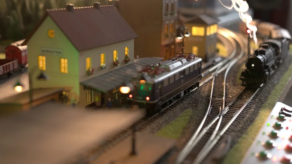 model trains, Altadena