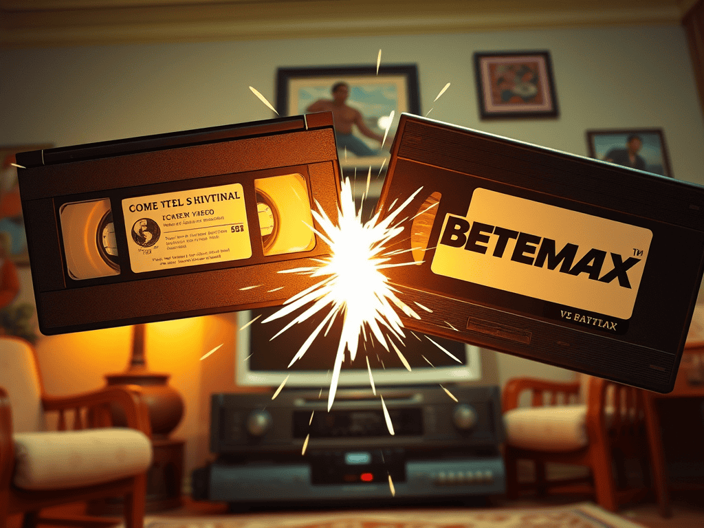 📼 Why Did VHS Beat Betamax? The Format War That Changed Everything