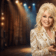 Create a respectful photorealistic editorial tribute portrait of legendary country music icon Dolly 1