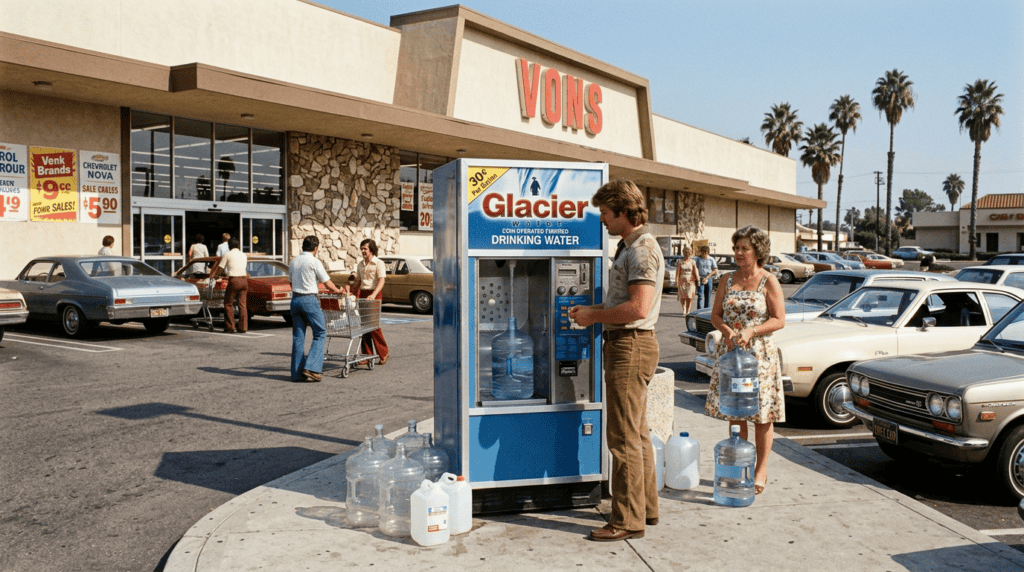 When Did Water Vending Machines Become a Thing?