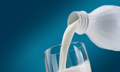 pouring fresh milk from bottle into glass 2026 03 09 08 13 11 utc