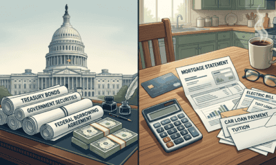 Firefly Gemini Flash Create a 16 9 editorial illustration for an STM Daily News article titled Whose Debt 862793